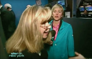 Doreen Mogavero and Ellen DeGeneres on "Ellen"